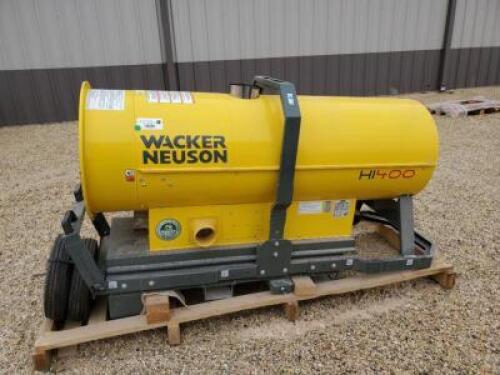 Unused Wacker Neuson HI400 Shop Header