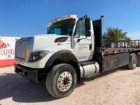 2010 International 7600 Workstar Flatbed Truck