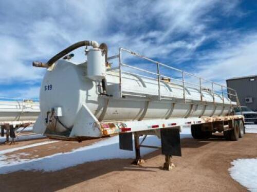 2007 Galyean Vacuum Tank Trailer