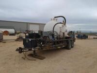 Utility Trailer with Vacuum Tank System