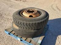 (2) Truck Wheels/Tires