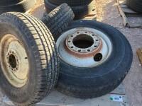 (1) Truck Wheel & (2) Implement Wheels & Tires