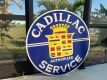 Vintage Double Sided Cadillac Authorized Service Sign