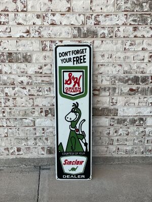 Sinclair Dino S & H Sign