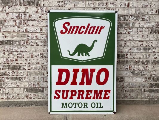 Sinclair Dino Supreme Sign