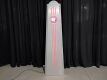Indian Motorcycle Light-Up Corner Sign, 63" Tall