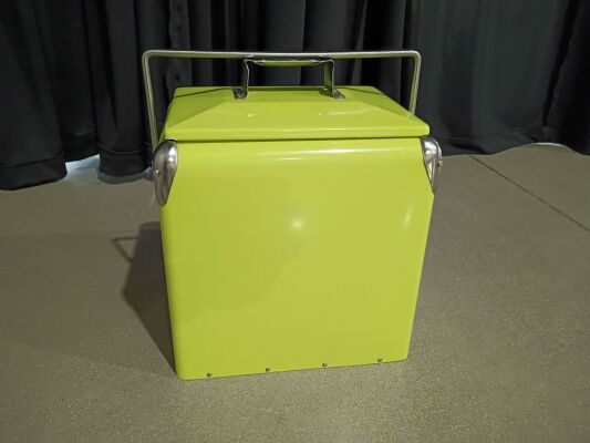 Retro Style 12"x9"x12" Ice Box Cooler