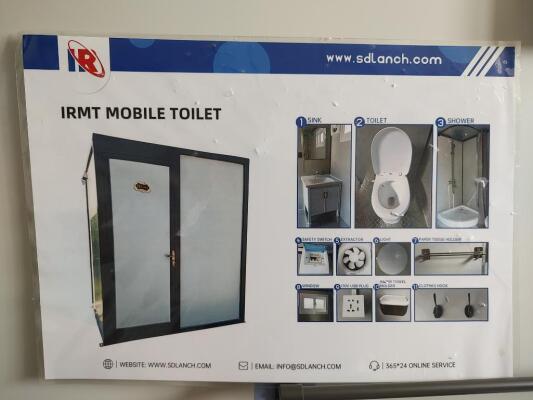 SD Lanch IRMT Mobile Toilet w/Shower