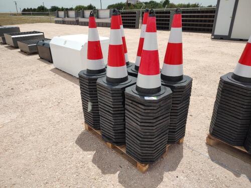 (125) Safety Traffic Cones