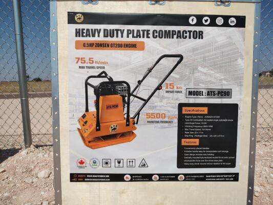 ATS Power ATS-PC90 Heavy Duty Plate Compactor