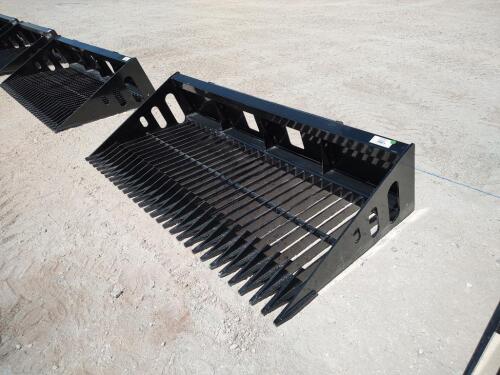 Wolverine SB78 78" Skid Steer Skeleton Rock Bucket