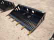 Wolverine RSB72 72" Skid Steer Skeleton Rock Bucket w/Teeth