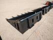 Wolverine RSB72 72" Skid Steer Skeleton Rock Bucket w/Teeth - 3
