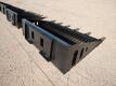 Wolverine RSB72 72" Skid Steer Skeleton Rock Bucket w/Teeth - 5