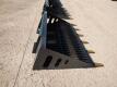 Wolverine RSB72 72" Skid Steer Skeleton Rock Bucket w/Teeth - 6
