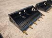 Wolverine RSB72 72" Skid Steer Skeleton Rock Bucket w/Teeth - 7