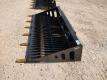 Wolverine RSB78 79" Skid Steer Skeleton Rock Bucket w/Teeth - 2