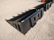 Wolverine RSB78 79" Skid Steer Skeleton Rock Bucket w/Teeth - 3