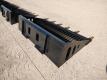 Wolverine RSB78 79" Skid Steer Skeleton Rock Bucket w/Teeth - 5