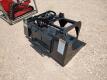 Wolverine MSG-11-44W 44" Mini Skid Steer Stump Grapple Bucket - 6