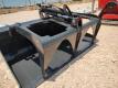 Wolverine MSG-11-44W 44" Mini Skid Steer Stump Grapple Bucket - 13