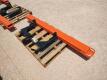 (1) Wolverine TR-26-01C 3 Point Quick Hitch (1 Set) 76" Fork Extensions - 3