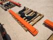 (1) Wolverine TR-26-01C 3 Point Quick Hitch (1 Set) 76" Fork Extensions - 3