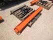 (1) Wolverine TQH-26-01C 3 Point Hitch Trailer Mover w/Hitch Receiver (1 Set) 76" Fork Extensions - 4