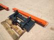 (1) Wolverine PT-16-01C Skid Steer 3 Point Quick Hitch (1 Set) 76" Fork Extensions - 3