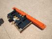 (1) Wolverine PT-16-01C Skid Steer 3 Point Quick Hitch (1 Set) 76" Fork Extensions - 3