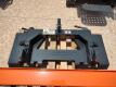 (1) Wolverine PT-16-01C Skid Steer 3 Point Quick Hitch (1 Set) 76" Fork Extensions - 5