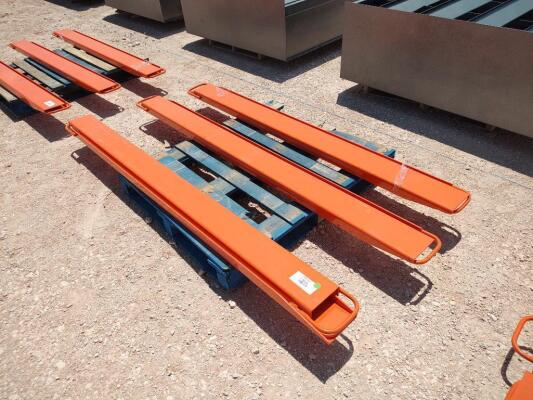 (1 Set) 76" Fork Extensions (2 Sets) 82" Fork Extensions