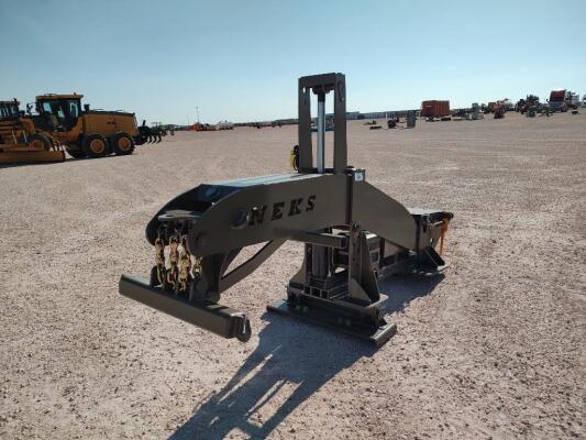 Unused NEKS Hydraulic Wrecker Towing Boom /w Light Bar