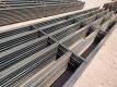 (20) ACE 6 Bar Continuous Fence Panels, 20ft Long, 4ft Tall - 5