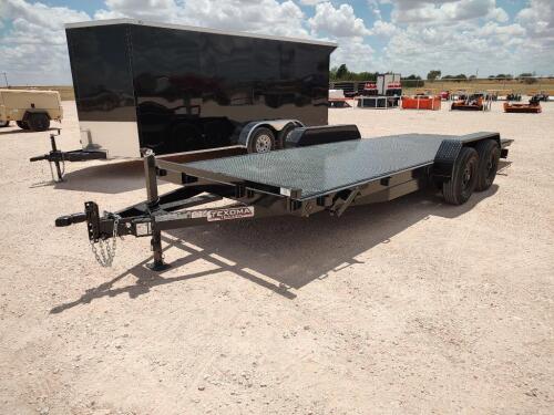 2026 Texoma Trailers 20ft Full Tilt Car Hauler Trailer