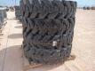 (4) Unused Telescopic Forklift Wheels w/Solid Rubber Tires 13.00-24 - 2