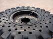 (4) Unused Telescopic Forklift Wheels w/Solid Rubber Tires 13.00-24 - 3
