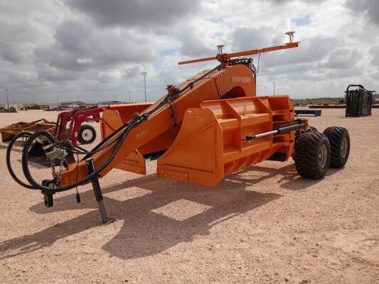 Unused Land Leveler 12PW-600EZ 19Ft Bi Fold Box Blade w/GPS & Screen