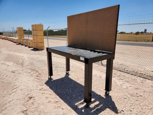 Mobile Work Bench w/Peg Board