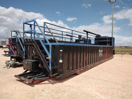 Roll Offs Half Pit Flowback Tank Trailer