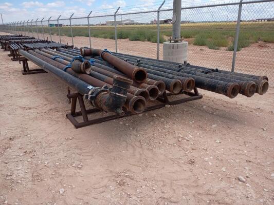 (12) 6'' Flowlines 21Ft Long