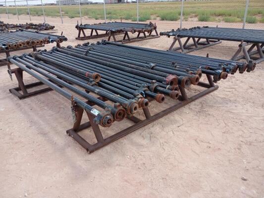 (22) 2'' Flowlines 10Ft Long & (3) 3'' Flowlines 10Ft Long