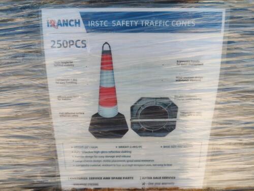(250) IR Ranch Safety Traffic Cones