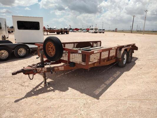 2010 Horse Creek 16Ft Utility Trailer