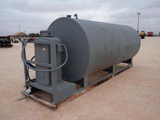 Fuel Storage Tank w/Fuel Dispenser Pump