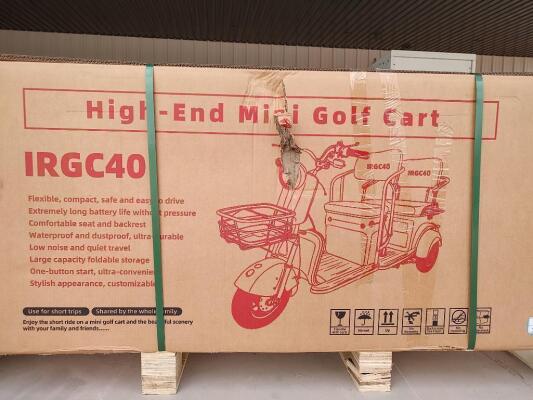 IRGC40 High-End Mini Electric Golf Cart (Color Red)