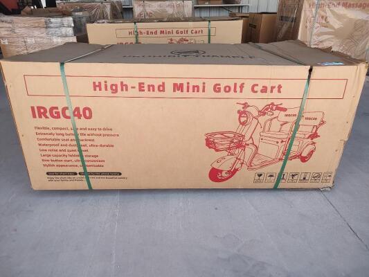 IRGC40 High-End Mini Electric Golf Cart (Color Red)