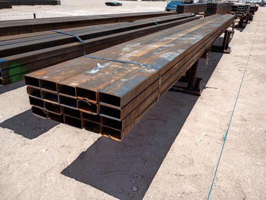 (20) pcs Hot Rolled 2'' x 4" Rec Tubing