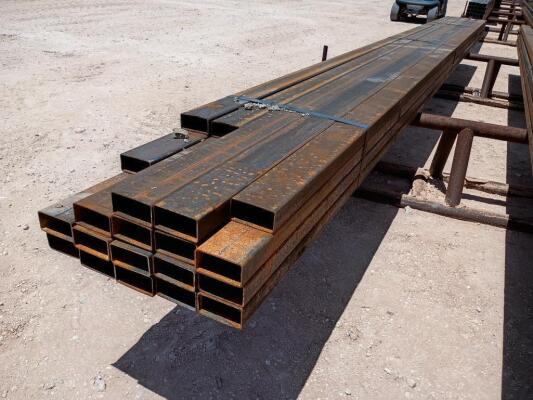 (20) pcs Hot Rolled 2'' x 4" Rec Tubing