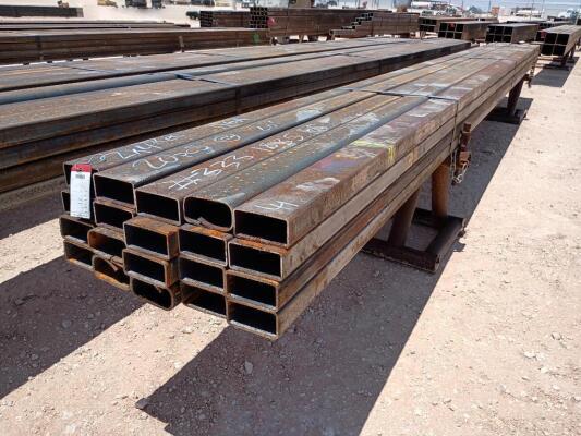 (20) pcs Hot Rolled 2'' x 4" Rec Tubing